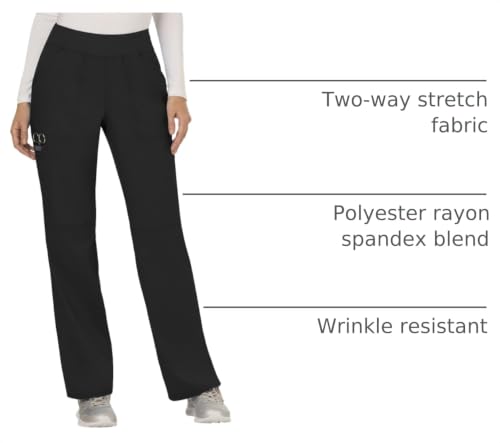 Image of Cherokee WW Revolution Straight Leg Women Scrub Pant with 4 Pockets
