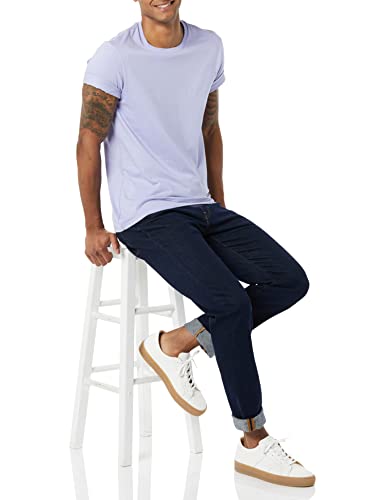 Image of Amazon Essentials Men's Slim-Fit Crewneck Short Sleeve Cotton T-Shirts