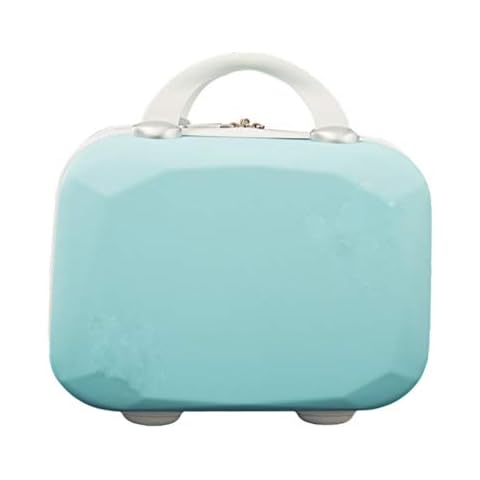 OttoBen Mini Makeup Bag Beauty Case Box Travel Lightweight Waterproof Luggage Handbag Vanity Cosmetic Case Portable Toiletry Storage Organiser For Women Girl Sky Blue Cover