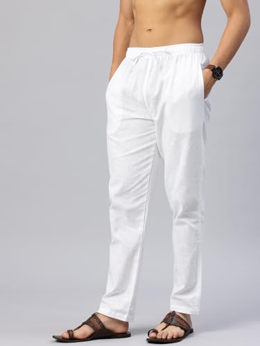 Image of Majestic Man Men's Pure Cotton Regular Fit Solid Pyjama