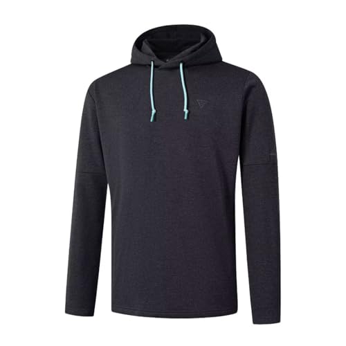 Hoodies for Men Golf Fleece Hooded Sweatshirts Dry Fit Athletic Lightweight Casual Midlayer Mens Hoodies Pullover