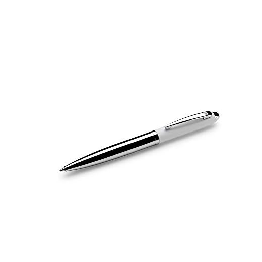 Volkswagen 000087703MQ Senator - Bolígrafo de metal con diseño de logotipo de Volkswagen, color blanco mate