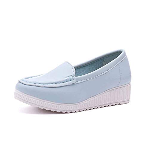 Scarpe da Donna con Zeppa Moda Tinta Unita