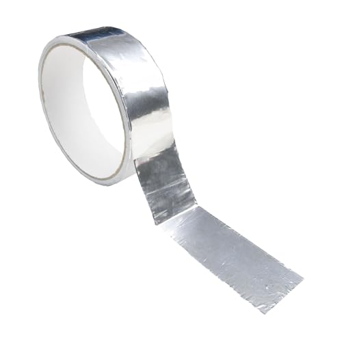 DIAO79NI 1 Pack Silver Aluminum Tape, Foil Tape, 1.2 inch (30mm) x 16 Feet (5 Meter), 3.9mil...