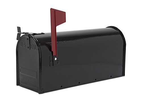 Standard Type 1 Mailbox - Black, Solar Elite Group Galvanized Steel, Model-1C