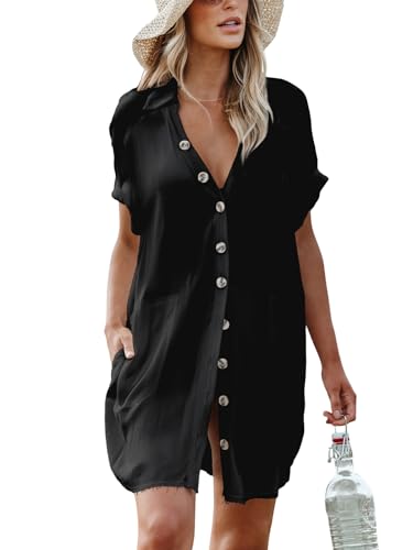 Robe de plage fluide avec poche CUPSHE pour un look d'été confortable et léger