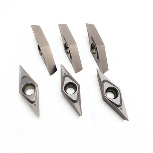 Lathe Tools 10pcs Lathe Inserts VCMT160401 miniatura 2