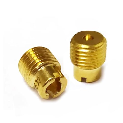 Jets principaux 7x0.75mm de carburateur de moto avec jet d'air 7mm pour moteur SCR-100CC et FCR