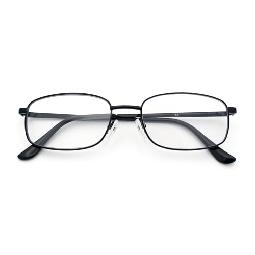 Image of SA106 Extra Narrow Slim Metal Rim Oval Rectangle Retro Vintage Clear Lens Fashion Eyeglasses