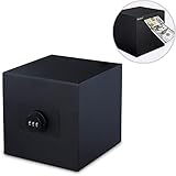 Regalo perfecto: la hucha para adultos de Kypeeka es un regalo maravilloso para graduaciones, cumpleaños, bodas, aniversarios, Acción de Gracias y Navidad. Nuestra hucha de metal negro es segura y adecuada para más personas, incluyendo niños, adolescentes, adultos y ancianos