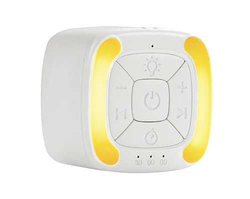 Vitelum Noise Sound Machine with 20 Soothing Sounds & Night Light, White Noise Sound Machine for...