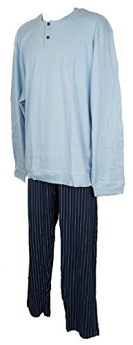 Pyjama long homme Ragno ensemble de nuit interlock chaud et doux