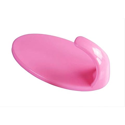 Household Candy Color Strong Viscose Hook Wall Creative Nail-Free Hook Door Hook Hanging Clothes Free Punching Stick Ingress Hook Cover