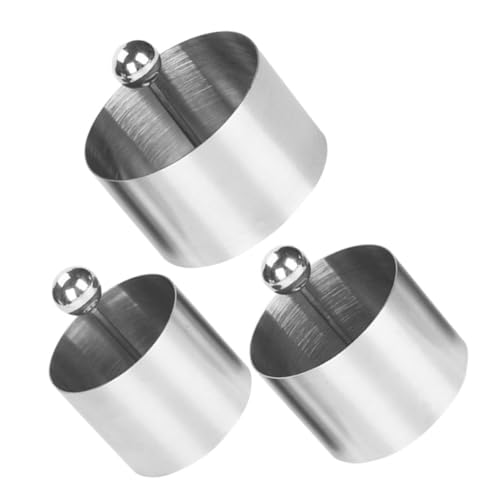 ABOOFAN Round Cold Dish Molding Ring Steel Mold Cake Ring Pastry Professional Kitchen Tool