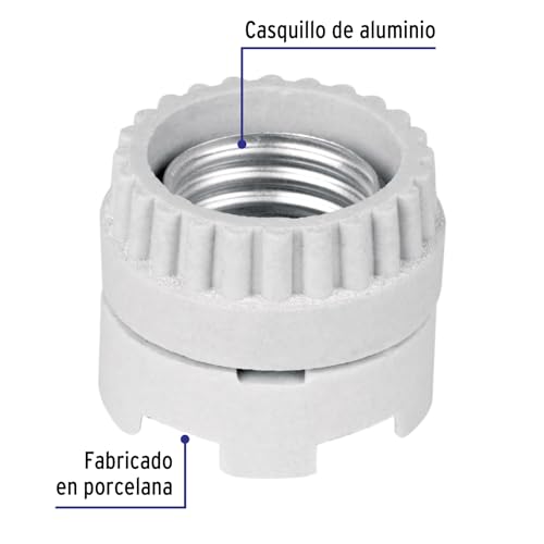 Encuentra reviews de Portalámparas cerámico comprados en linea. 10 Imagen adicional