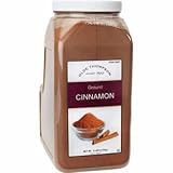 Olde Thompson Ground Cinnamon, 5 lbs in a Clear Jar