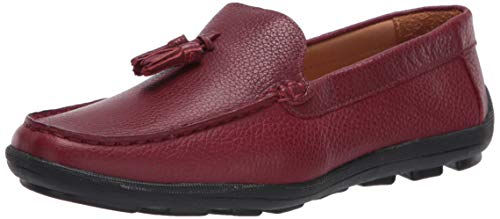 Driver Club USA Unisex-Child Kids Boys/Girls Leather Driving Loafer with Tassle Detail