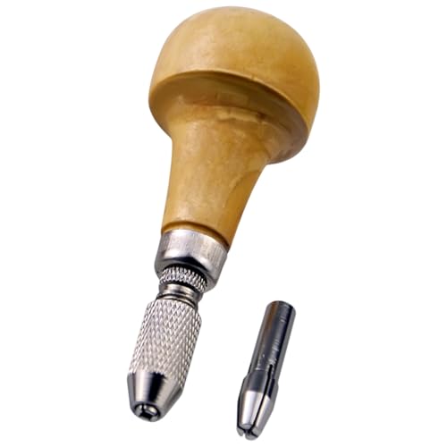 Jewelry Craft Handle Pin Vises Vices Wood Handle With Chucks Twisting Wire Wrapping Drill Tool Jewelry Tool Woodwork