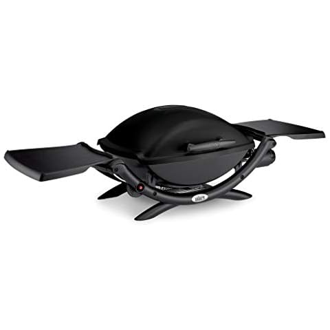Weber Q2000 Barbacoa de Gas con Mesas Laterales Plegables Cover