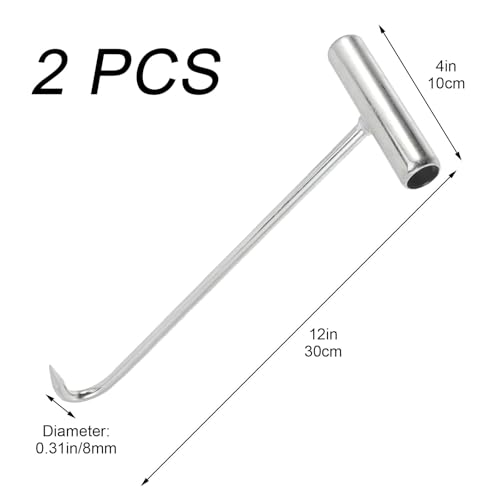 Clés de levage pour couvercle de regard outil acier robuste grilles extérieures - 4