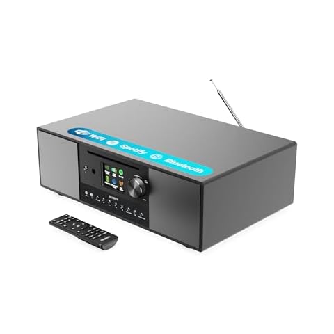 MAJORITY Quadriga Internet Radio with CD Player Cover