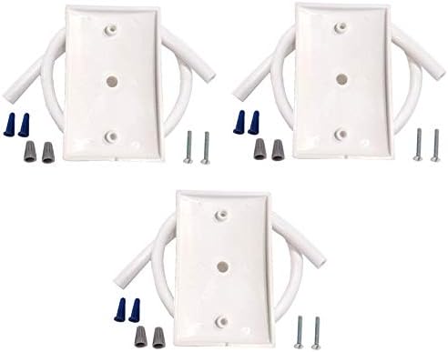 Premium Garage Door Sensor Wire Cover Protector Kit. Includes 3 covers, Tube, and all hardware needed. Fits Chamberlain / LiftMaster / Craftsman / Genie image 4