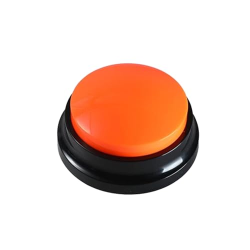 Image of Foodie Puppies Interactive Dog Toys, Pet Voice Training Talking Button /Buzzer Toy for Communication - (Recording Button) 30Sec Record & Playback, [Without Battery] (Color May Vary)