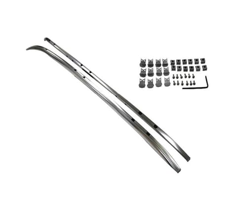 Barras de techo para Mazda CX-9 2018-2025 en aluminio plata 2
