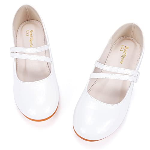 Girls Dress Shoes Mary Jane Flats Shoes for Girl Back to School Ballet Flat Princess Shoe
