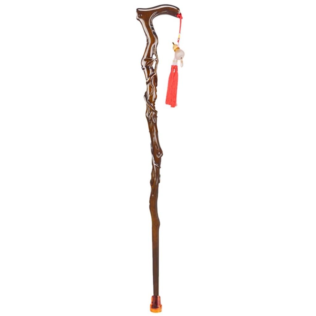 Klasyczna laska spacerowa w kształcie bluszczu dla dziadka(84Cm(Use Height 161 162Cm))