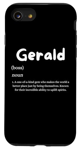 Gerald Definition �p�[�\�i���C�Y�J�X�^���R�X�`���[�� �W�F�����h�p �X�}�z�P�[�X iPhone SE (2020) / 7 / 8 �p
