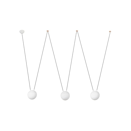Plafonnier MINE SPACE PC BLANCO 3 LUCES blanc moderne - 2