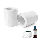 Etichette Katasymbol T50m Pro, 50x80 Mm Nastro Etichette Termiche Impermeabili, BPA-free, Antigraffio, Antistrappo, Perfette Per Casa, Ufficio E Spedizioni, 2 Rotolo, 160 Etichette Materiali Sicuri