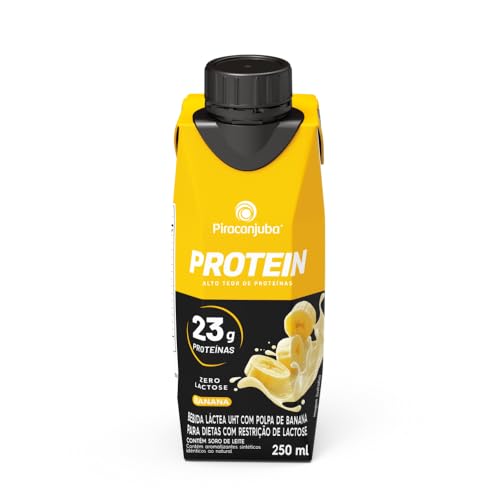 Piracanjuba Protein 23g de Proteínas Sabor Banana - 250ml