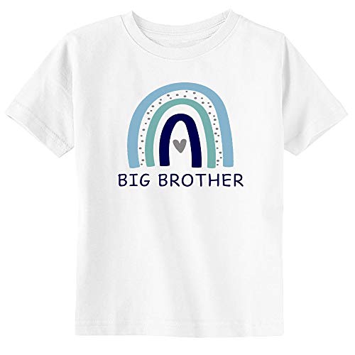 Little Spunkies Rainbow Big Brother Toddler Youth Boy T-Shirt