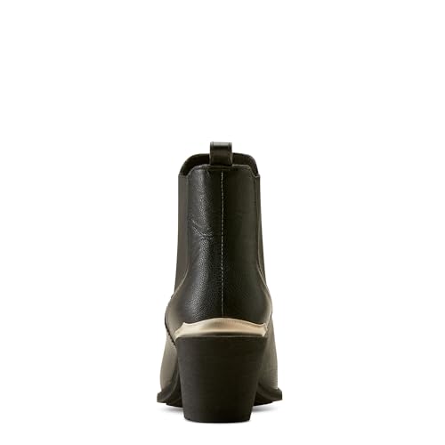 Ariat Womens Bradley Pointed Toe Chelsea Casual Boots Ankle Mid Heel 2-3" - Brown2