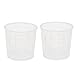 Aexit 30mL Laboratory gauge Spout Container Measuring Cup Beaker Clear 2pcs