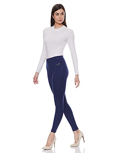 Image of EASYBUY Women's Knitted Strech Tregging Regular Pants