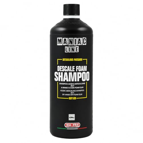 Shampooing anticalcaire 2en1 pour dissoudre les taches d'eau sur carrosserie et vitres de voiture