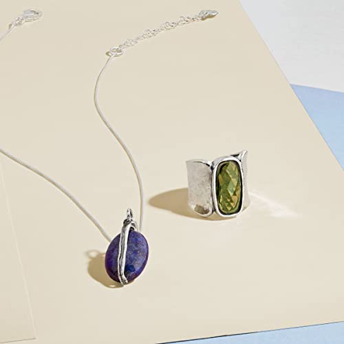 Silpada 'Zircon Token' Olive Green Cubic Zirconia Ring In Sterling Silver, Size 9, Size 9 #TOP3