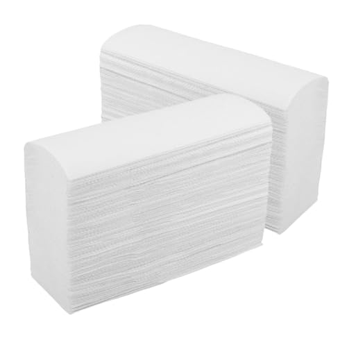 UTHCLO 2 Paquete Papel De Mano Para Hoteles Toallas De Papel Para Restaurantes Higiénico Comercial Para Baño y Cocina