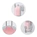 Kiyza False Eyelash Storage Box, Portable Travel Organizer Mini Luggage False Eyelash Tray Makeup Tool (PINK)