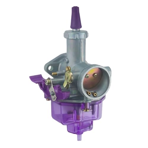 �o�C�N�̃L���u���^�[ �ɓK������ PZ26 PZ27 PZ30 CG125 �͔�125 CG150 TMX155 CG200 125/150/200/ 250CC XL125 150 �_�[�g�o�C�N ATV �L���u���^�[�p(CG150-Purple)