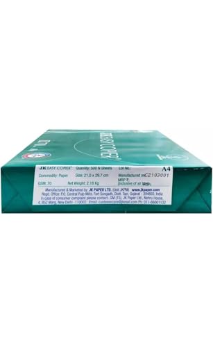 Image of A4 size per Ream 500 Sheets, 5 Ream 2500 page White Copier Paper