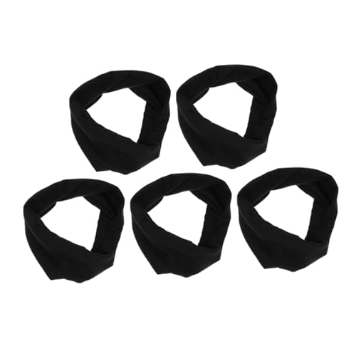 5PCS Youth Sports Headbands Set High Absorbency Elastic Sweatbands for Boys and Girls for Football Basketball and Baseball Comfortable and Moisture-Wicking Athletic Hair Bands