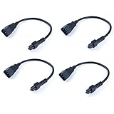 C14 to C5 Power Plug Cable,IEC 320 C14 Male to C5 Female Adapter Cable,Universal Power Adapter IEC 320 C14 to C5 Adapter Converter C5 to C14 AC Power Cable 3 Pin IEC320 C14 Connector