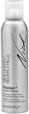 Nick Chavez Beverly Hills Flocker Premium Styling Spray - Layered and Textured Hair Styling Control with Antioxidants - Long Lasting and Weather Resistant - 8 fl oz