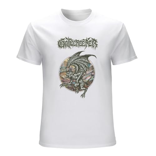 LABZAADGUK Casual T-Shirt Gatecreeper American Death Metal Band Deserted Show Black XXL