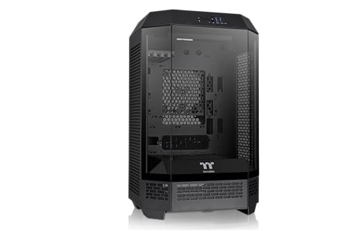 Image of Thermaltake Tower 300 Black Micro-ATX Case; 2x140mm CT Fan Included; Support Up to 420mm Radiator; Optional Chassis Stand Kit Allows Horizontal Display; CA-1Y4-00S1WN-00; 3 Year Warranty