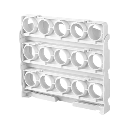 Bandeja de huevos para refrigerador, portahuevos para nevera,Organizador de huevos de refrigerador plegable, portahuevos de refrigerador de 3 niveles - Dispensador portátil de huevos de gran capacidad